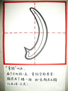 竖弯钩怎么写?