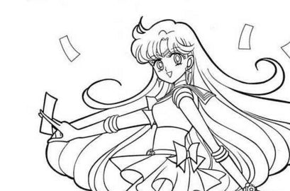 美少女战士怎么画全身，美少女战士怎么画简笔画