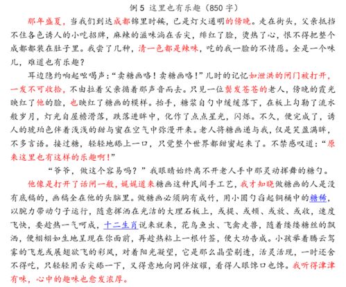 这里也有乐趣初二作文