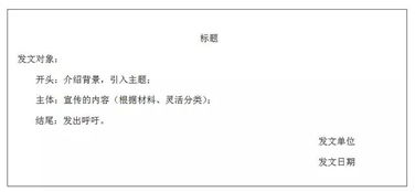 宣传稿格式