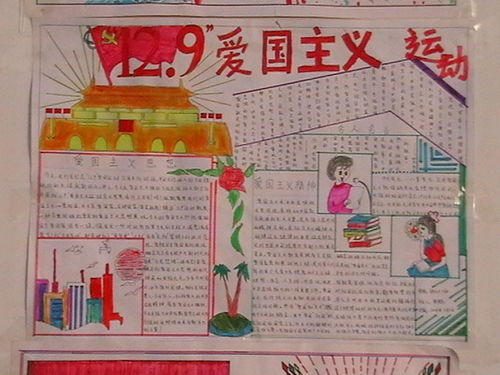 关于爱国的手抄报内容有哪些?