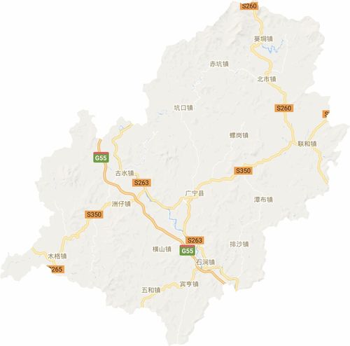 肇庆广宁地图，广宁地图图片