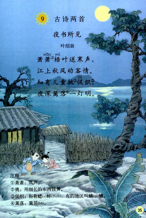 古诗夜书所见表达了作者怎样的感情，古诗夜书所见全文解释