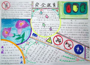 小学安全教育手抄报模板