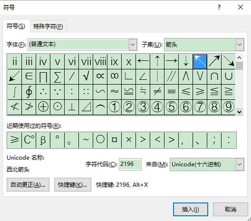包含的符号有哪些?
