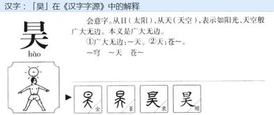 昊怎么读音