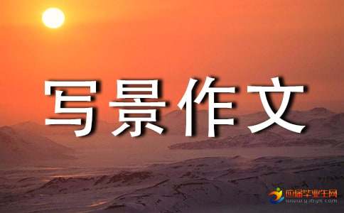 关于写景的350字作文