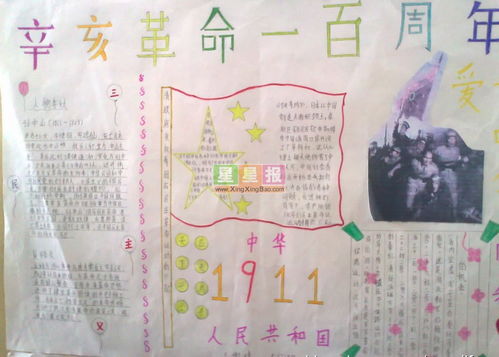 革命手抄报图片，十月革命手抄报