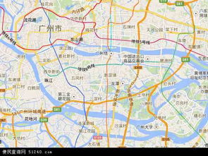 广州几个区的分布图