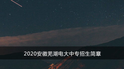 芜湖市电大，芜湖电大官网学生登录