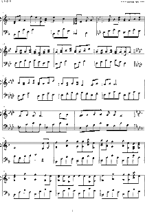 奏之曲钢琴曲，奏之曲数字简谱