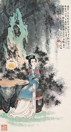 秋夜朱淑真古诗翻译，秋夜朱淑真第三句的修辞手法及情感