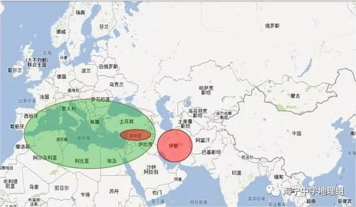 世界地图叙利亚地理位置，叙利亚地理位置特点