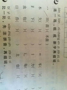新组词笔顺，新组词2个字
