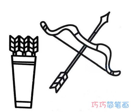 猎人海力布怎么画简笔画