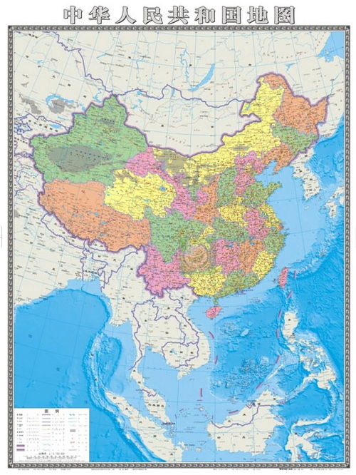 中华人民共和国地形图简笔画，中华人民共和国地形图怎么画
