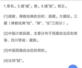 藏的多音字(3个)词语