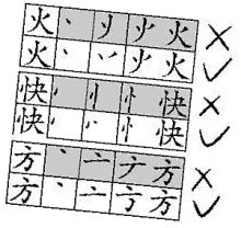杨组词笔顺，无组词笔顺
