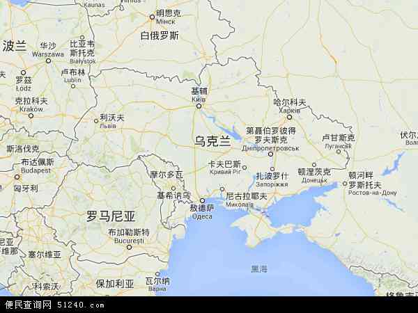乌克兰地图俄罗斯控制范围，乌克兰地图高清版大地图