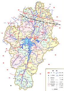 商城县地图高清全图，商城县地图册