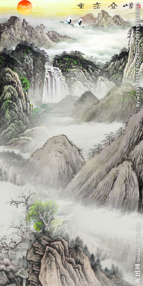 重峦叠嶂怎么读音