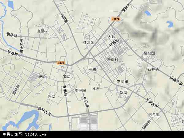 嘉兴平湖地图，平湖地图导航