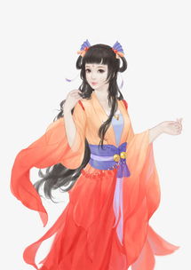 手绘插画古装动漫人物图片-怎么画动漫人物女生古装
