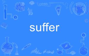 suffer和suffer from用法的区别。
