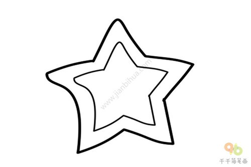 星星的简笔画简单又漂亮，星星的简笔画视频