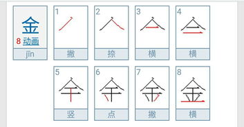 撇的笔顺