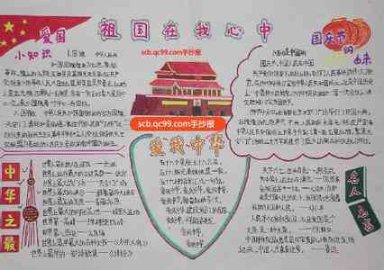爱国名言手抄报简单又漂亮，爱国名言手抄报初中