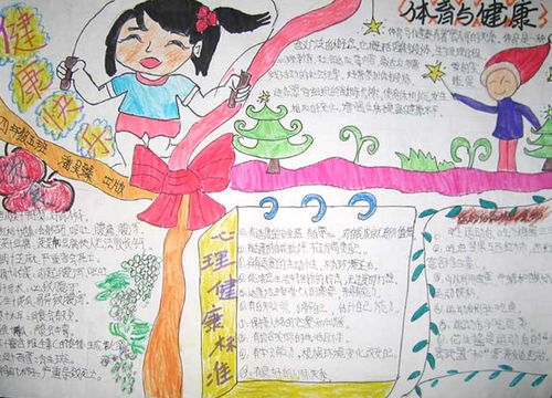 关注心理健康知识手抄报，健康知识手抄报简单又漂亮一等奖