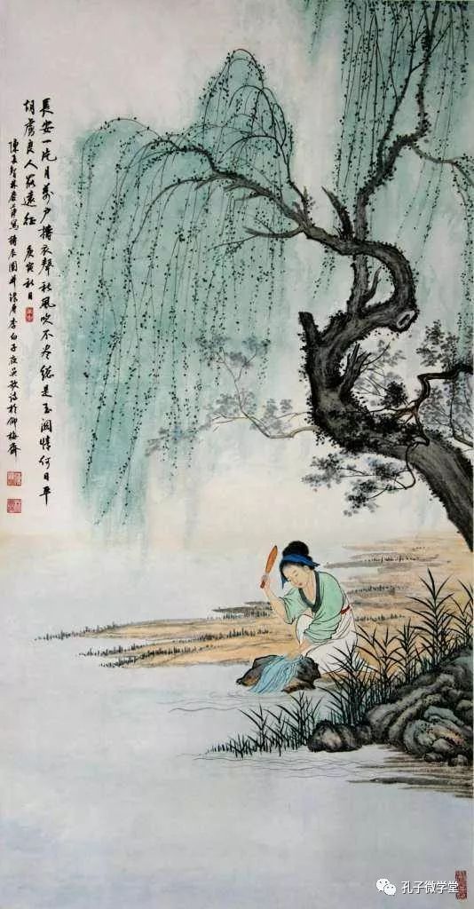 子夜秋歌李白古诗带拼音，子夜秋歌古诗拼音版