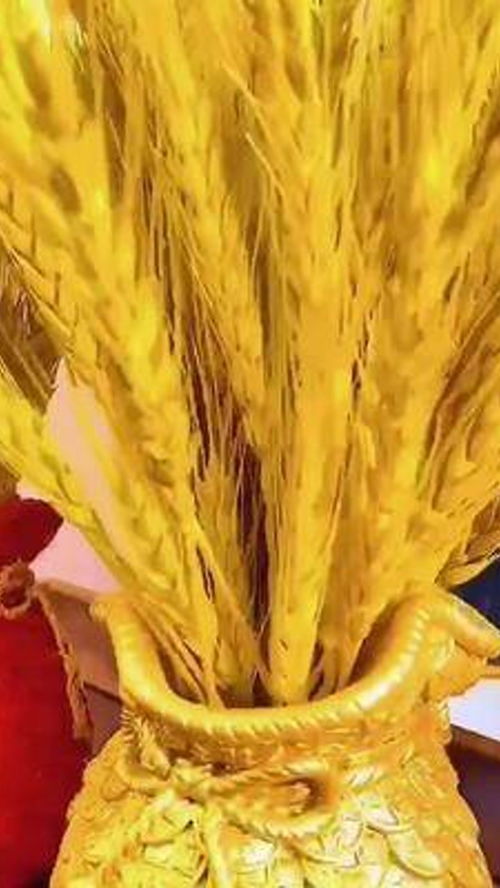 金麦穗股份有限公司，金麦穗摆放位置