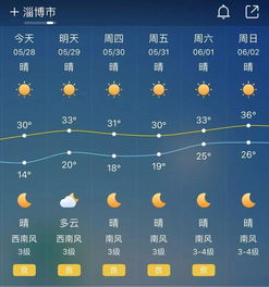 淄博西里金星天气