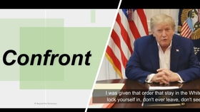 confronting，confrontional
