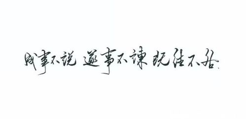 成事不说是什么意思