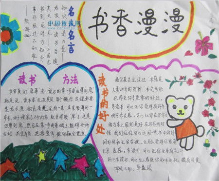 关于书的读后感手抄报 读后感手抄报