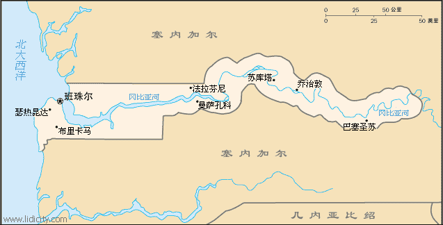 冈比亚是哪个国家