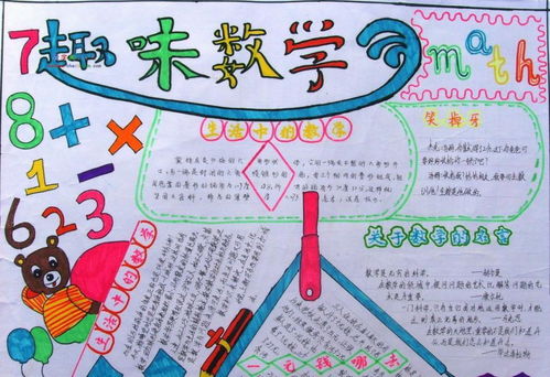 数学的手抄报内容，趣味数学的手抄报