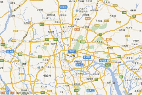 广东广州地图全图可放大，广东广州地图审批号