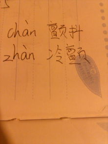 薄多音字组词组，颤多音字组词及意义
