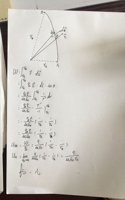 电势的公式是什么 电势的公式有哪些