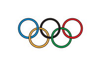 奥运五环怎么画简笔画，奥运五环怎么画ps