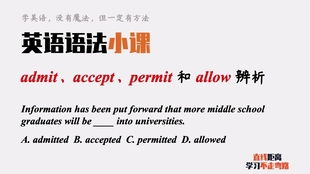 关于admit的用法及解释