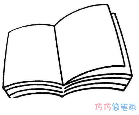 立体书怎么画简笔画，音乐书怎么画简笔画