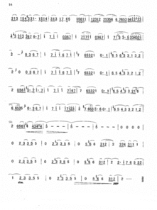 萨克斯回家中音萨克斯(降E调)曲谱是什么?