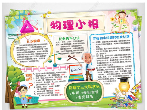 物理小报内容初二，走进物理小报