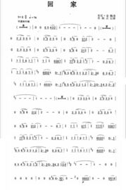 回家简谱完整版，回家简谱萨克斯教学