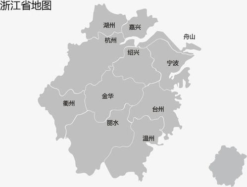 浙江地图旅游景点，浙江地图全图高清版大图